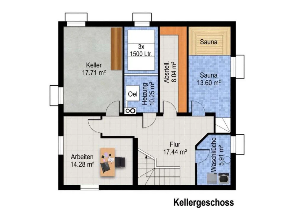 Stilvolles Wohnen in Tiefenbach: Großzügiges Haus mit Garten, Pool, Sauna und PV-Anlage