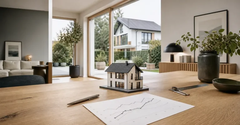 Hausmodell und Marktanalyse zur Bestimmung des Verkaufspreises